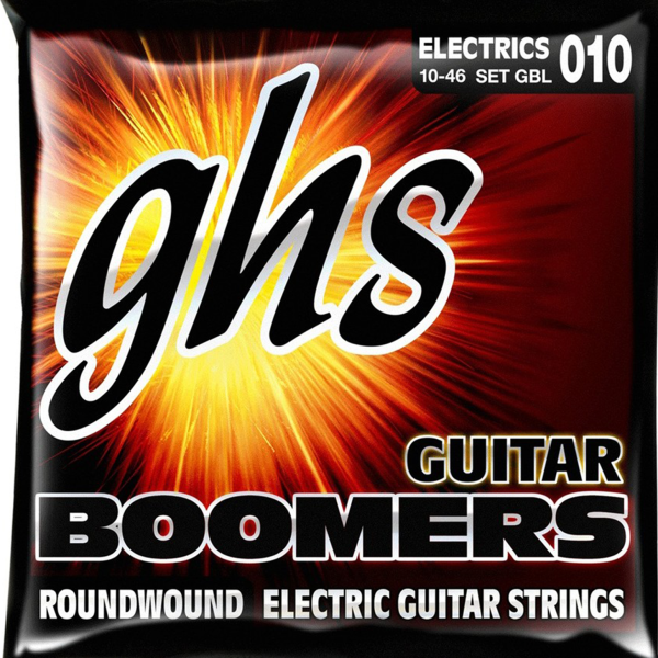 Jogo de Cordas 010 Guitarra Elétrica GHS 010-046 GBL GUITAR BOOMERS