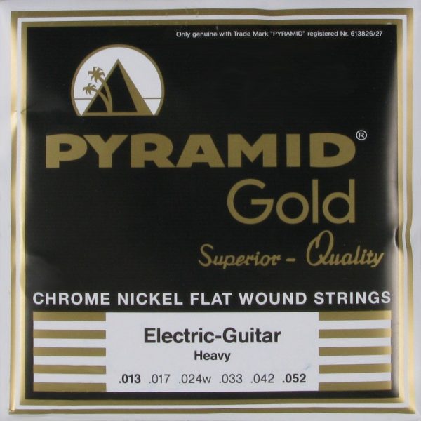 Jogo de Cordas 013 Guitarra Elétrica Pyramid Gold 013-052