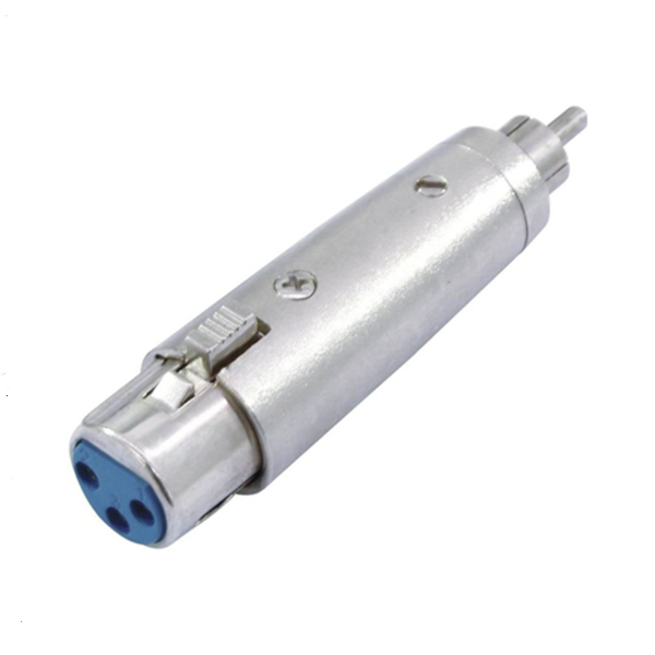 Adaptador XLR Fêmea/ RCA Macho
