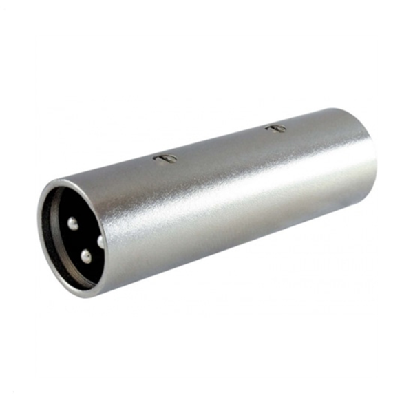 Adaptador XLR Macho/ XLR Macho