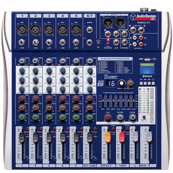 Mesa de Mistura AudioDesign Pro PAMX2.511